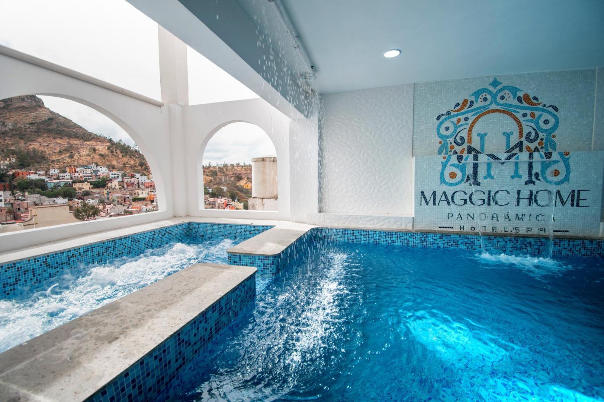 Hotel Spa Maggic Home Panoramica グアナファト エクステリア 写真